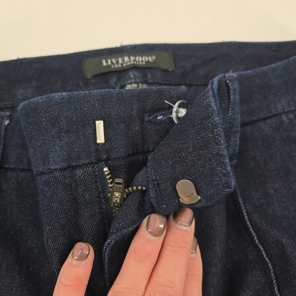 Liverpool Los Angeles Dark Wash Trouser Jeans Womens 12/31 Bootcut Career - Picture 4 of 6